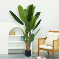NNEAGS 190cm Banna Plant Bird of Paradise Tree Artificial Plant Home Accent Decor