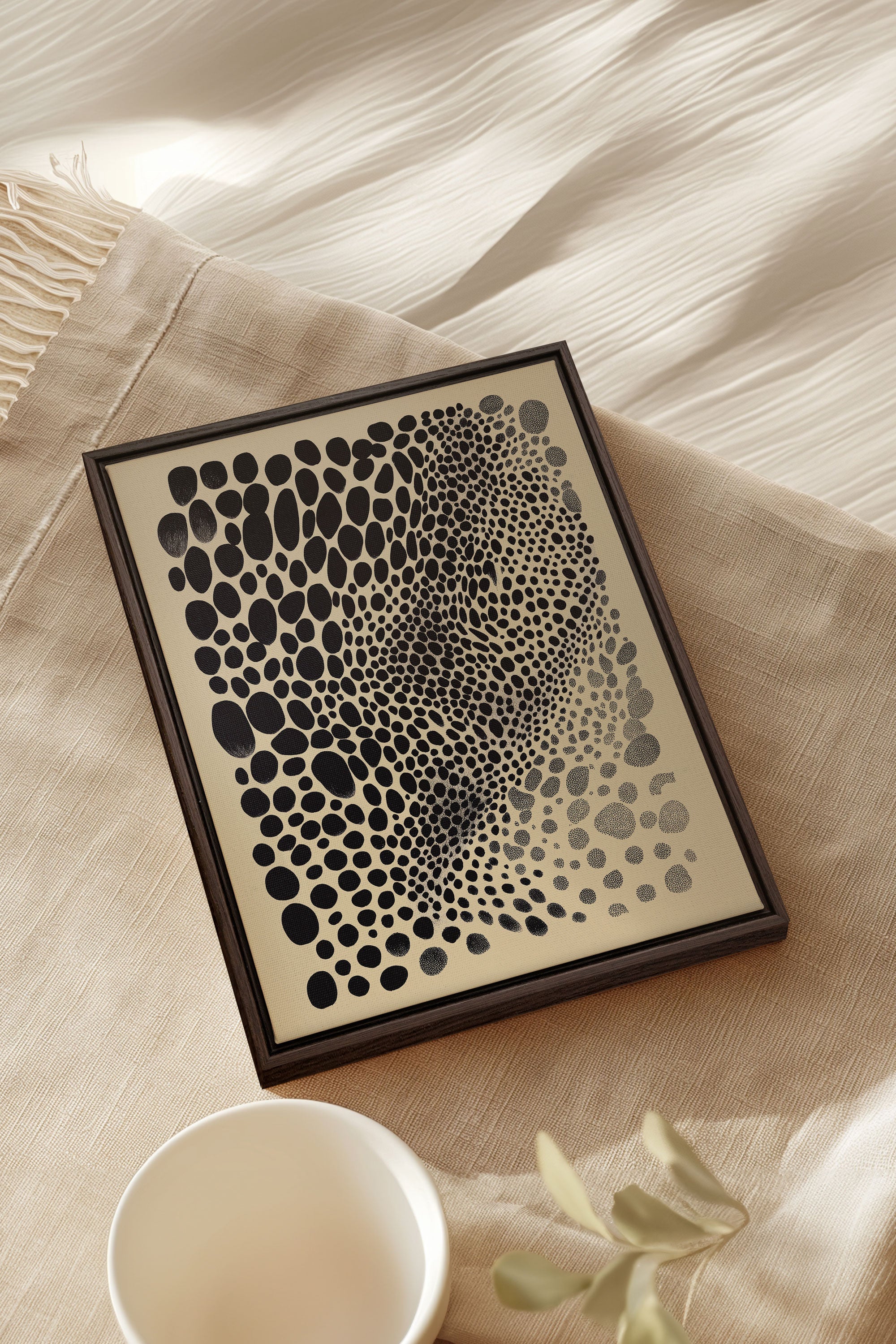 DARK BURST, Oeuvre sur toile étirée