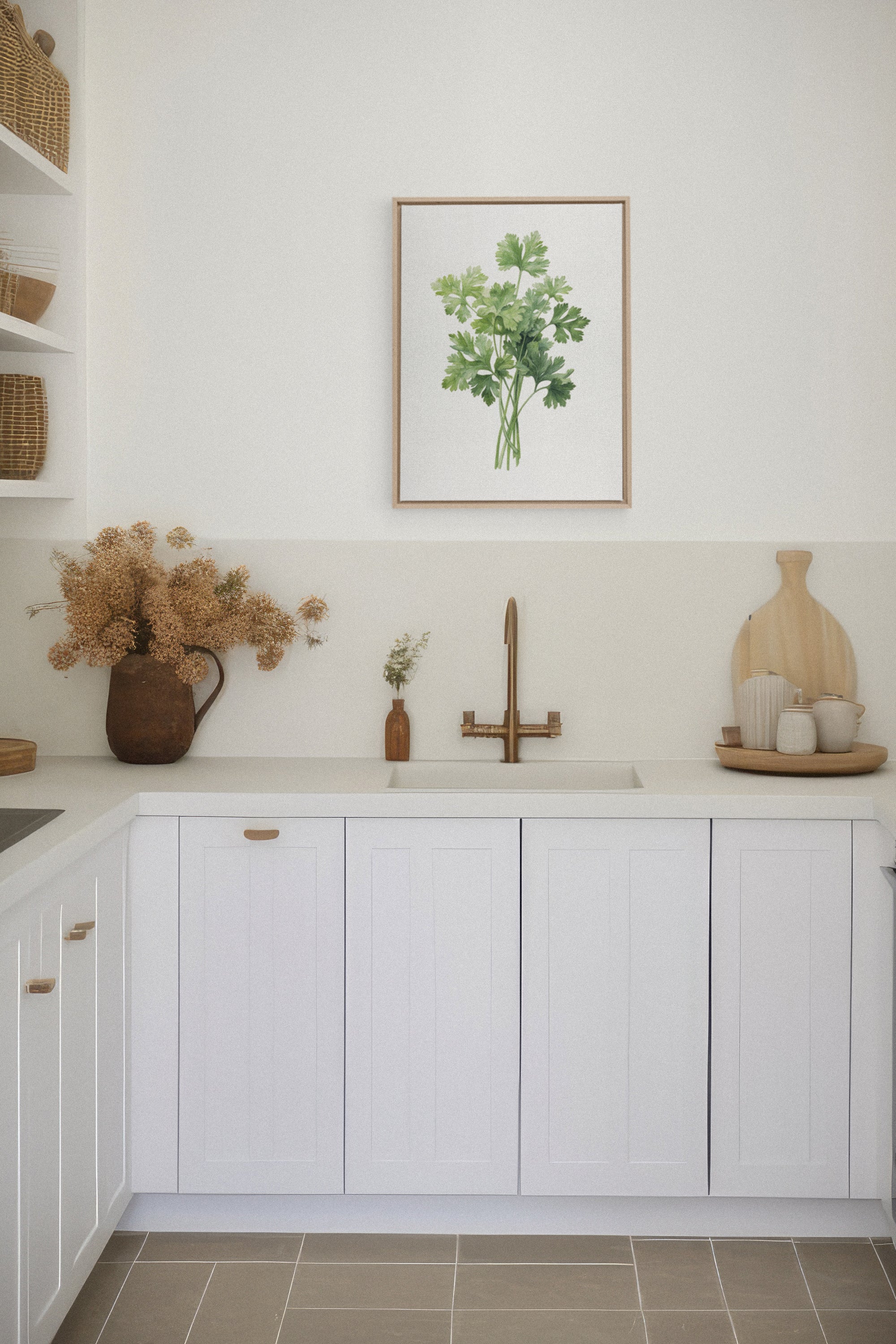 CILANTRO, Oeuvre sur toile étirée