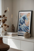 THE GREAT WAVE, Oeuvre sur toile étirée