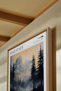 HALLSTATT, Oeuvre sur toile étirée