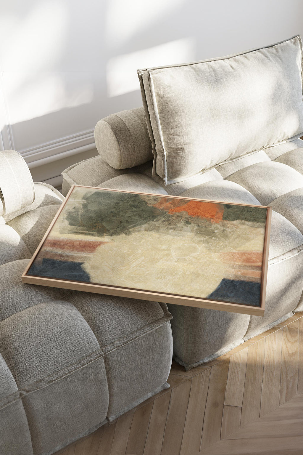 ORGANIQUE, Oeuvre sur toile étirée