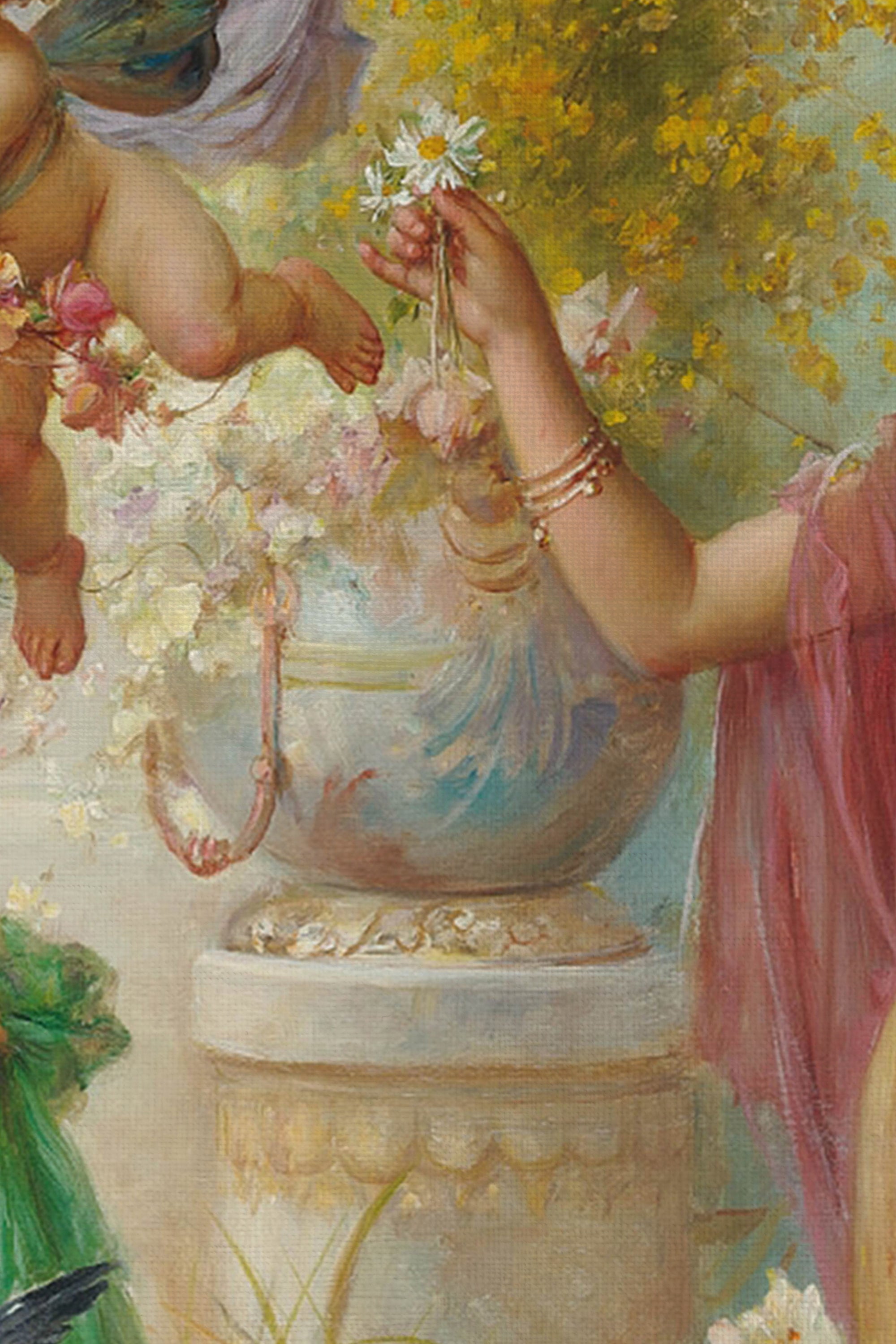 FÉERIE ANTIQUE, CADRE VINTAGE OR