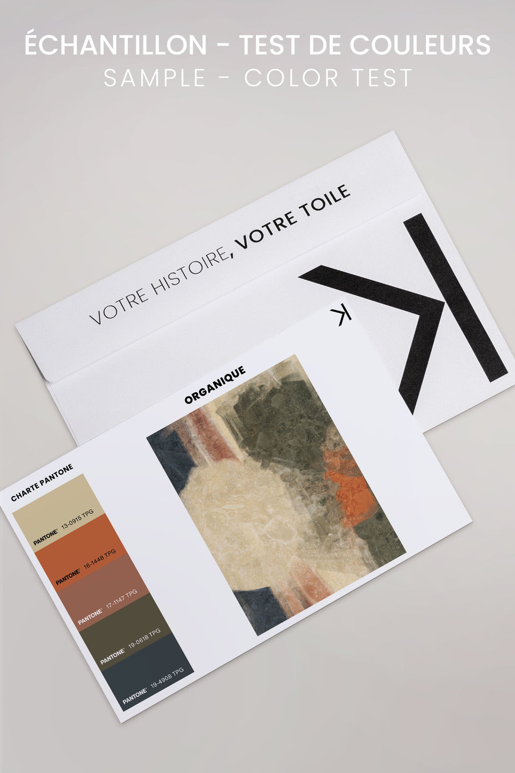 ORGANIQUE, Oeuvre sur toile étirée