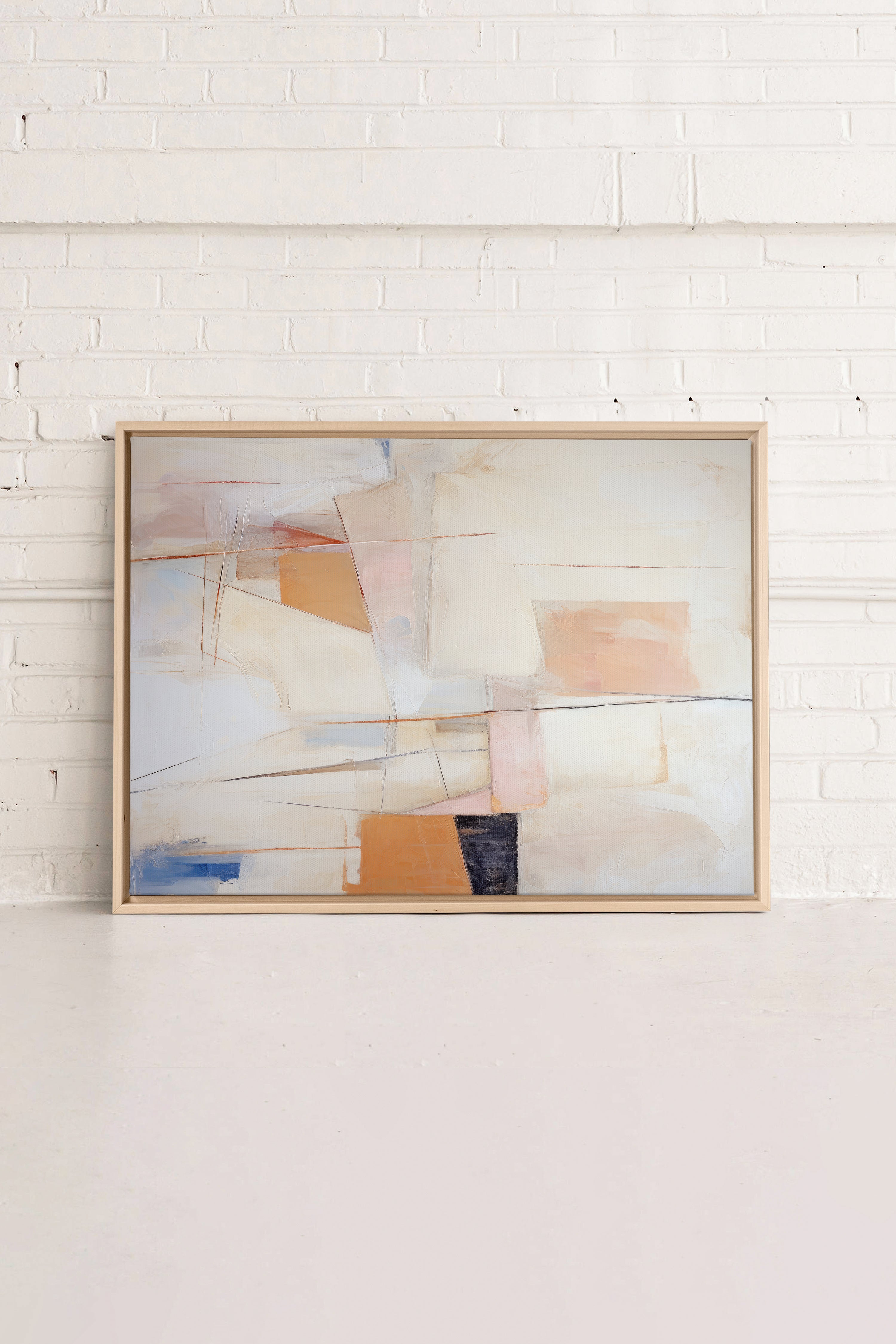 MINDFUL ILLUSIONS, Oeuvre sur toile étiré