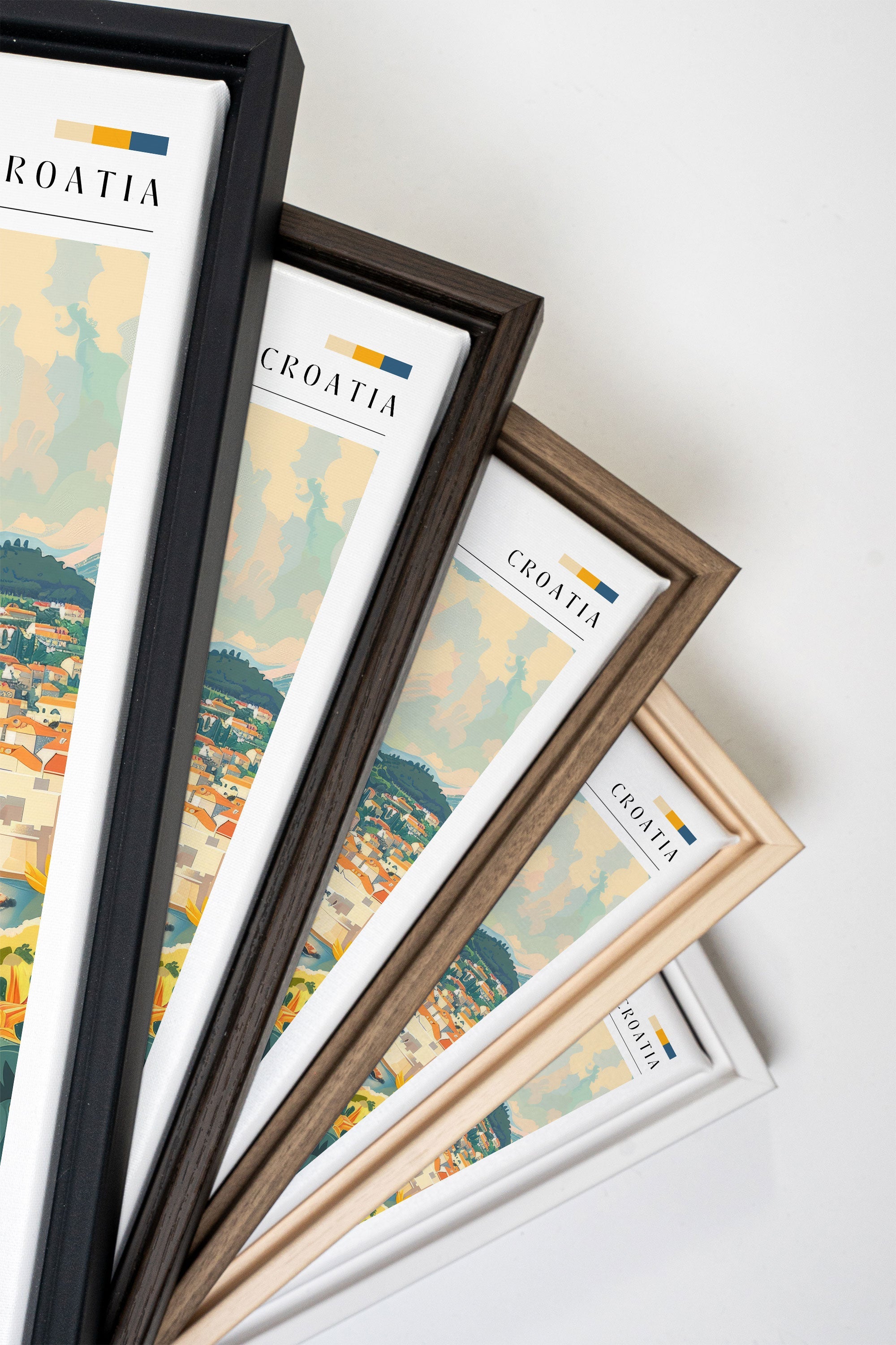 Dubrovnik, Oeuvre sur toile étirée