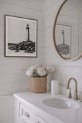 ROCKY SHORE LIGHT, Oeuvre sur toile étirée