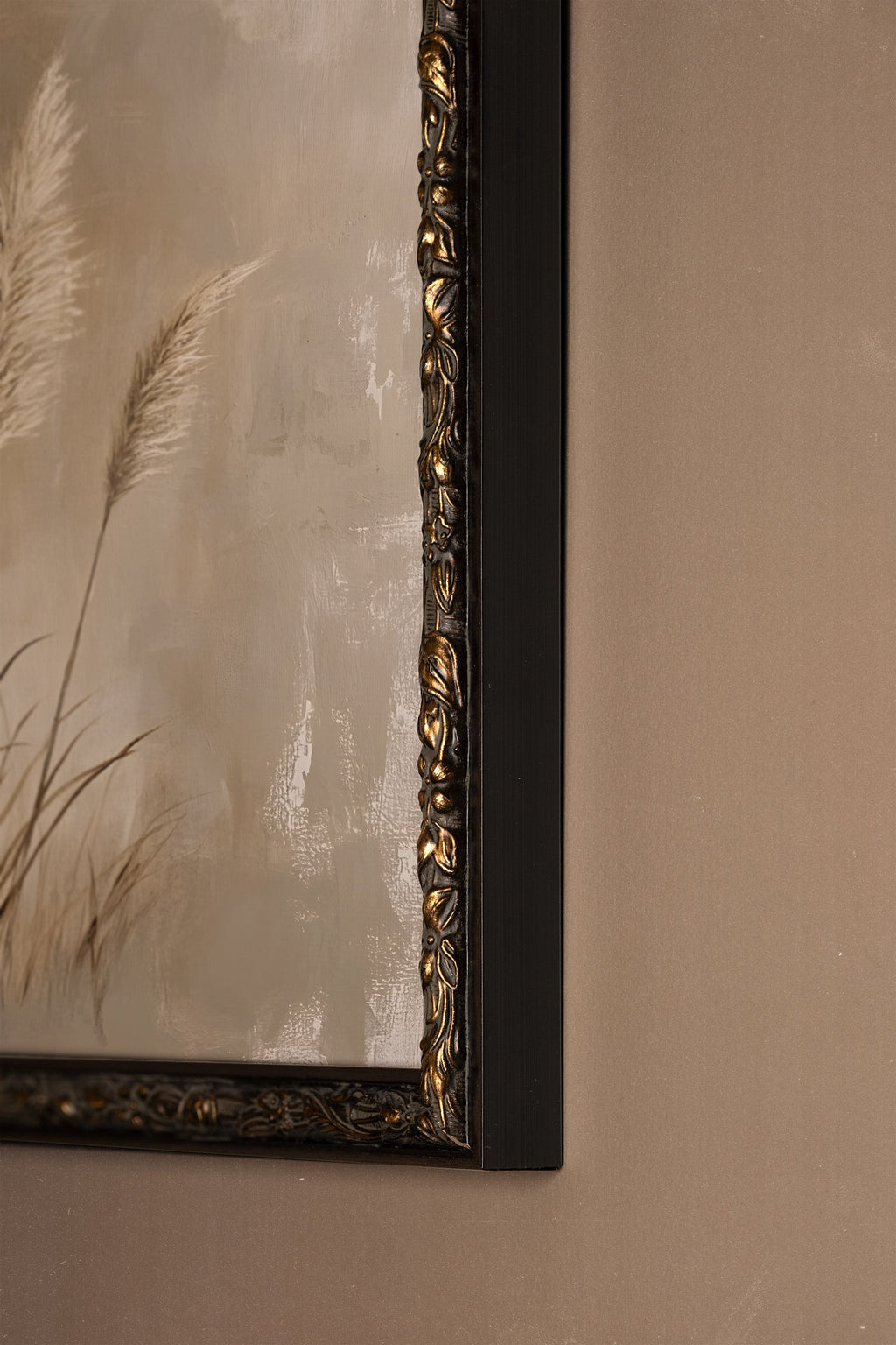 NUANCES DE LIN, CADRE VINTAGE BRONZE