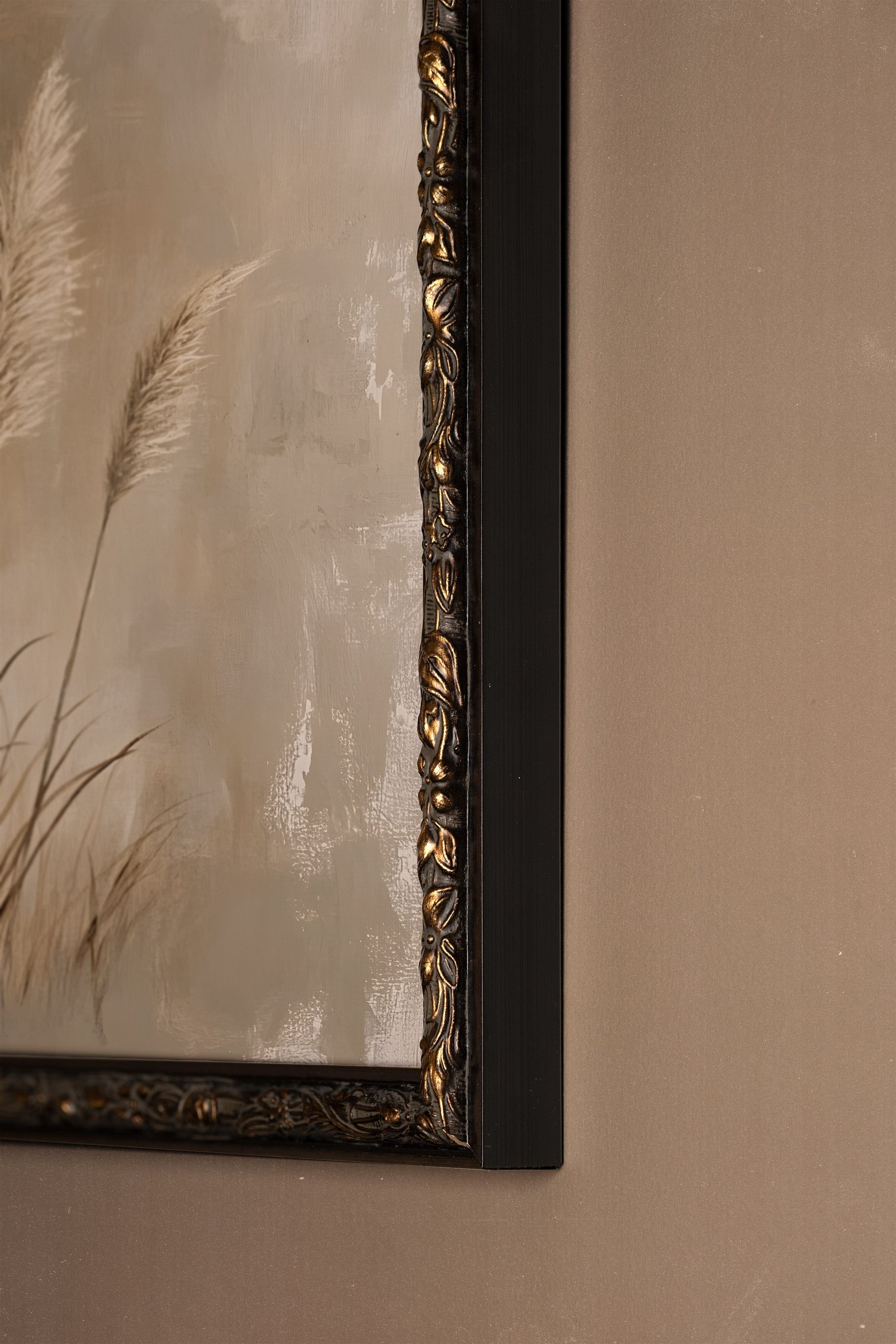 NUANCES DE LIN, CADRE VINTAGE BRONZE