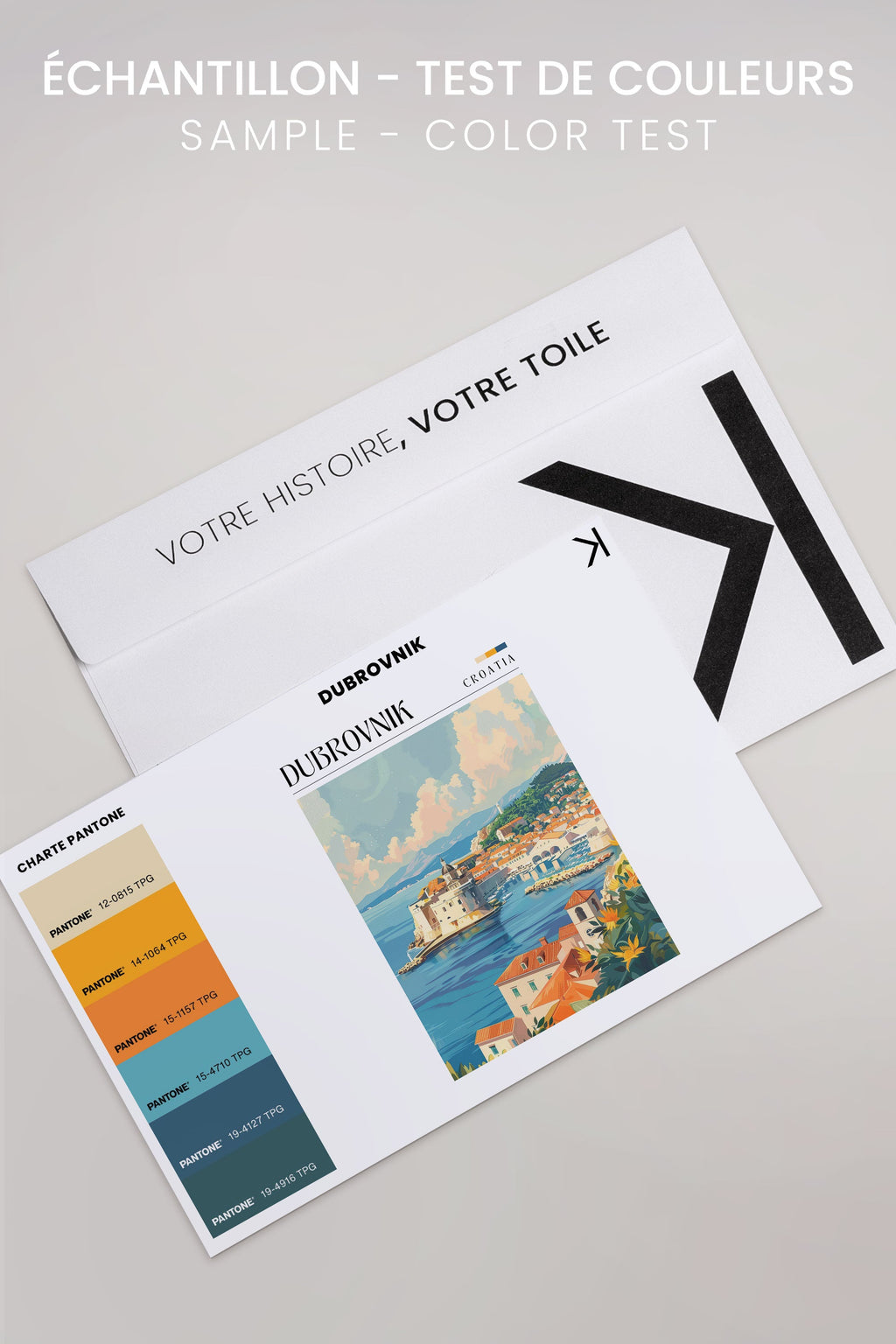 Dubrovnik, Oeuvre sur toile étirée
