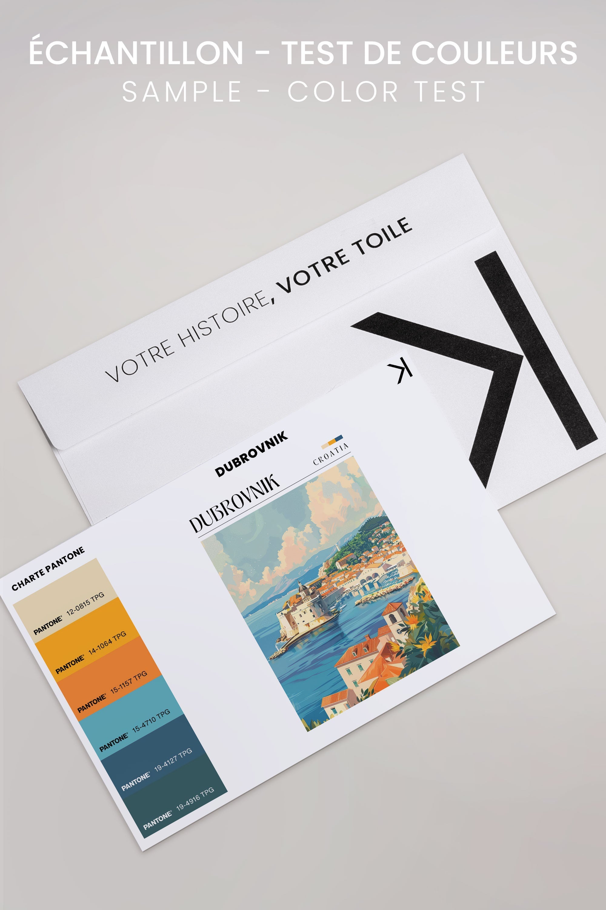 Dubrovnik, Oeuvre sur toile étirée