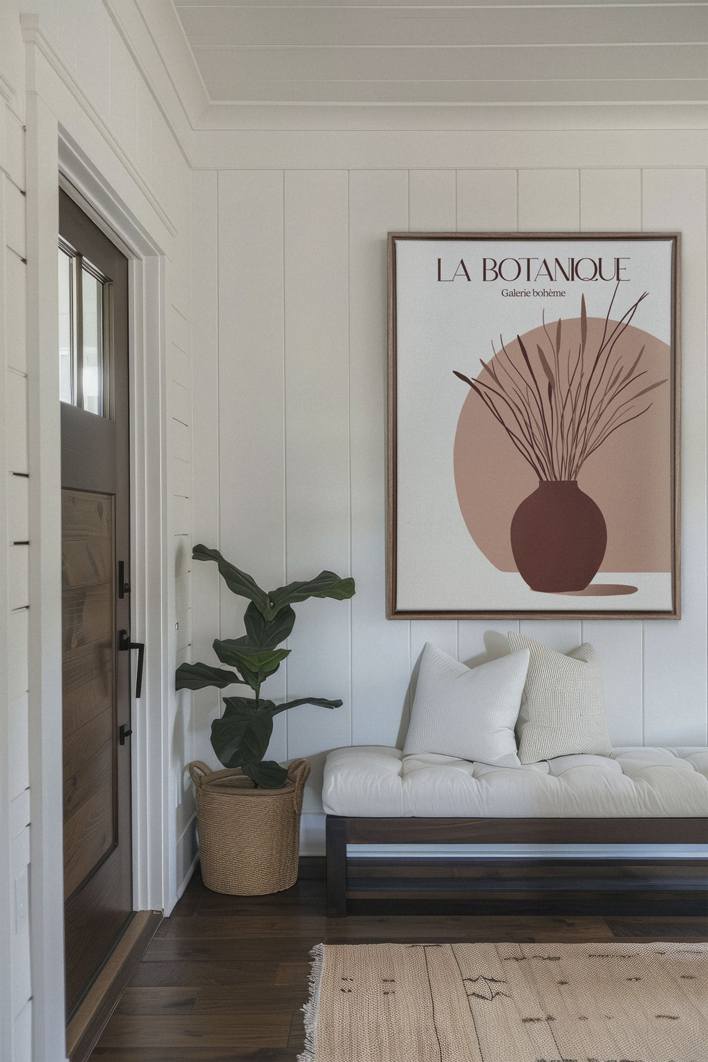 GALERIE BOHÈME, Oeuvre sur toile étirée