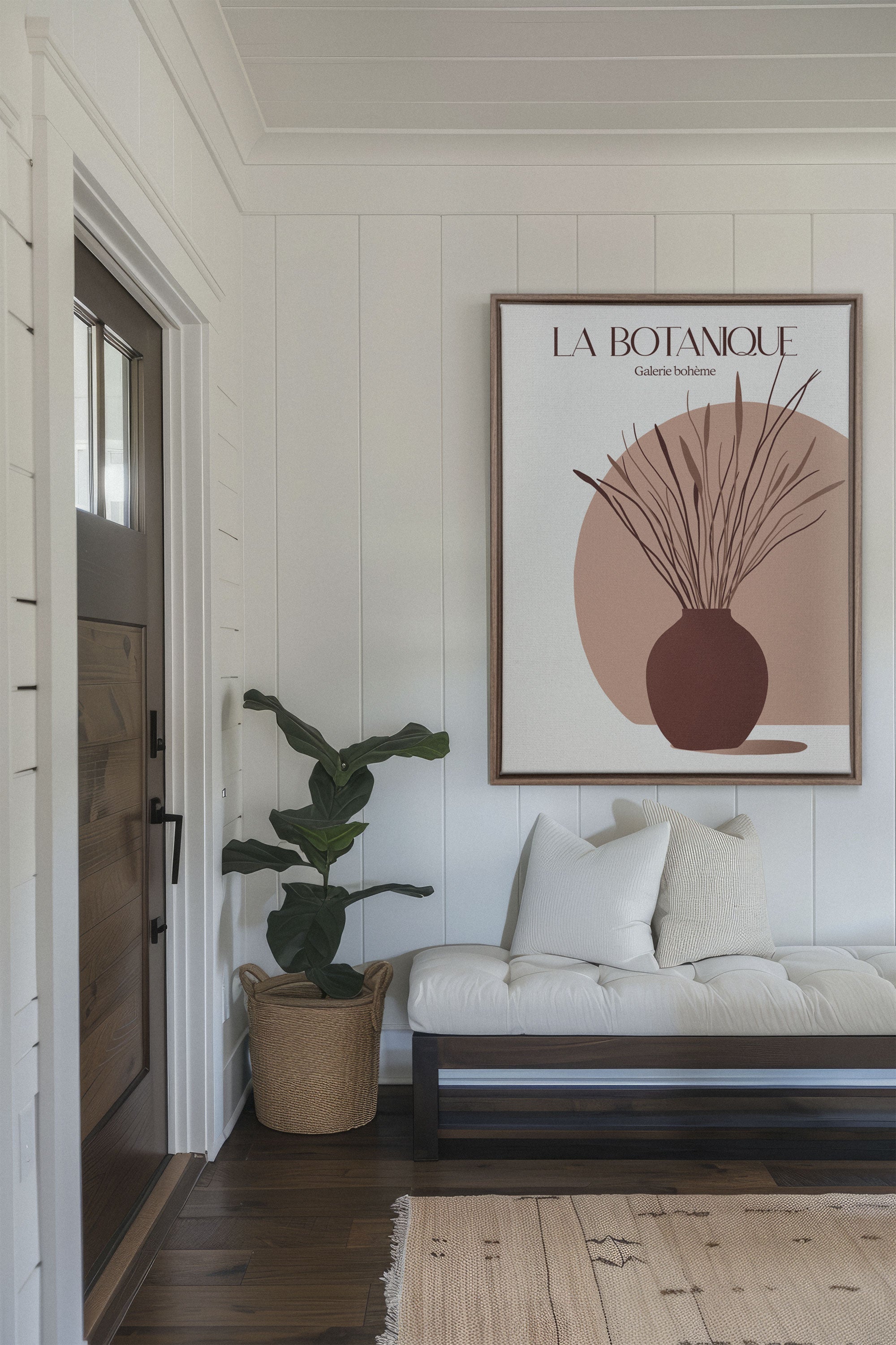 GALERIE BOHÈME, Oeuvre sur toile étirée
