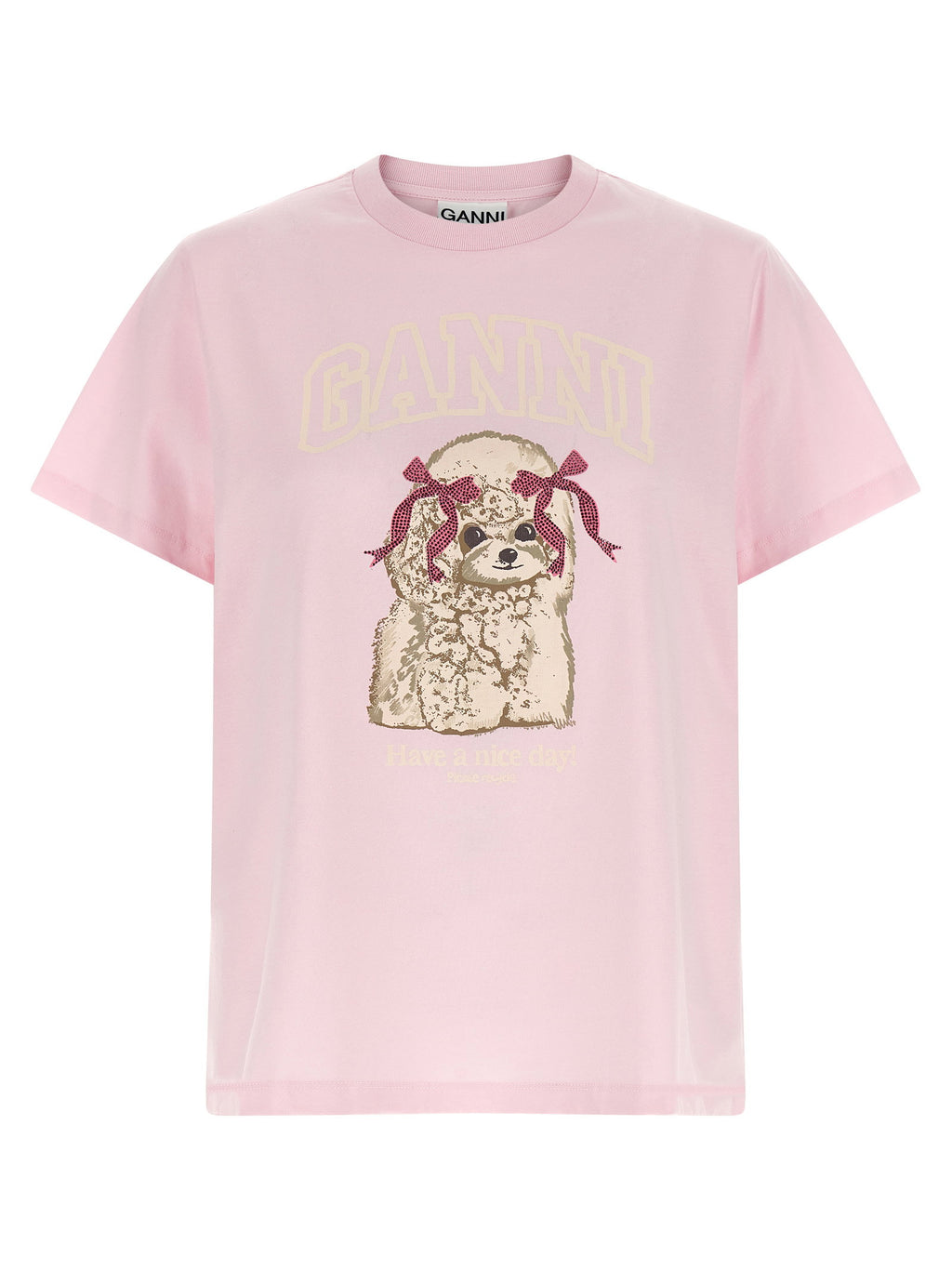 Ganni Printed T-shirt