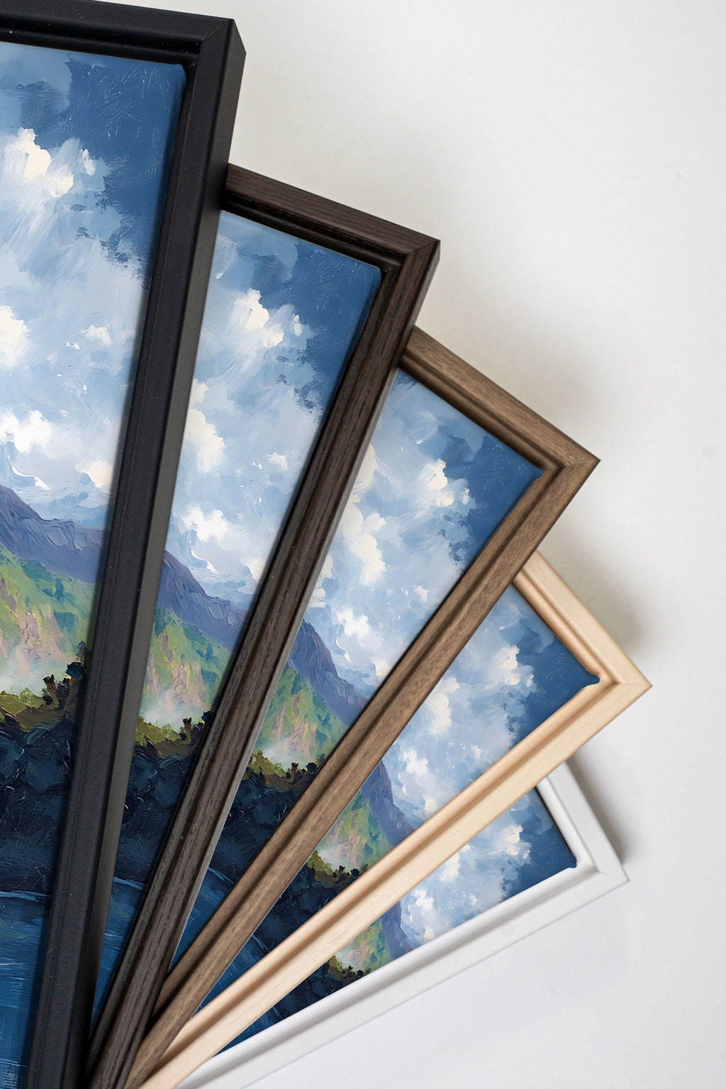 TROPICAL HIGHLANDS, Oeuvre sur toile étirée