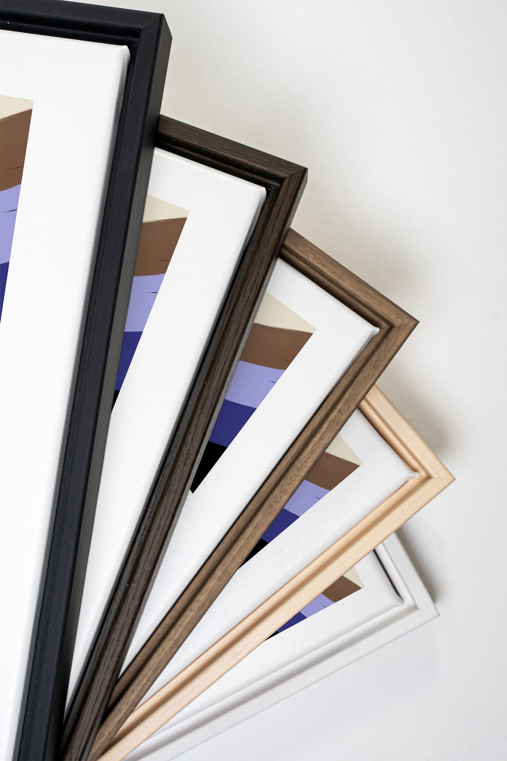 FLOW OF SHADES, Oeuvre sur toile étirée