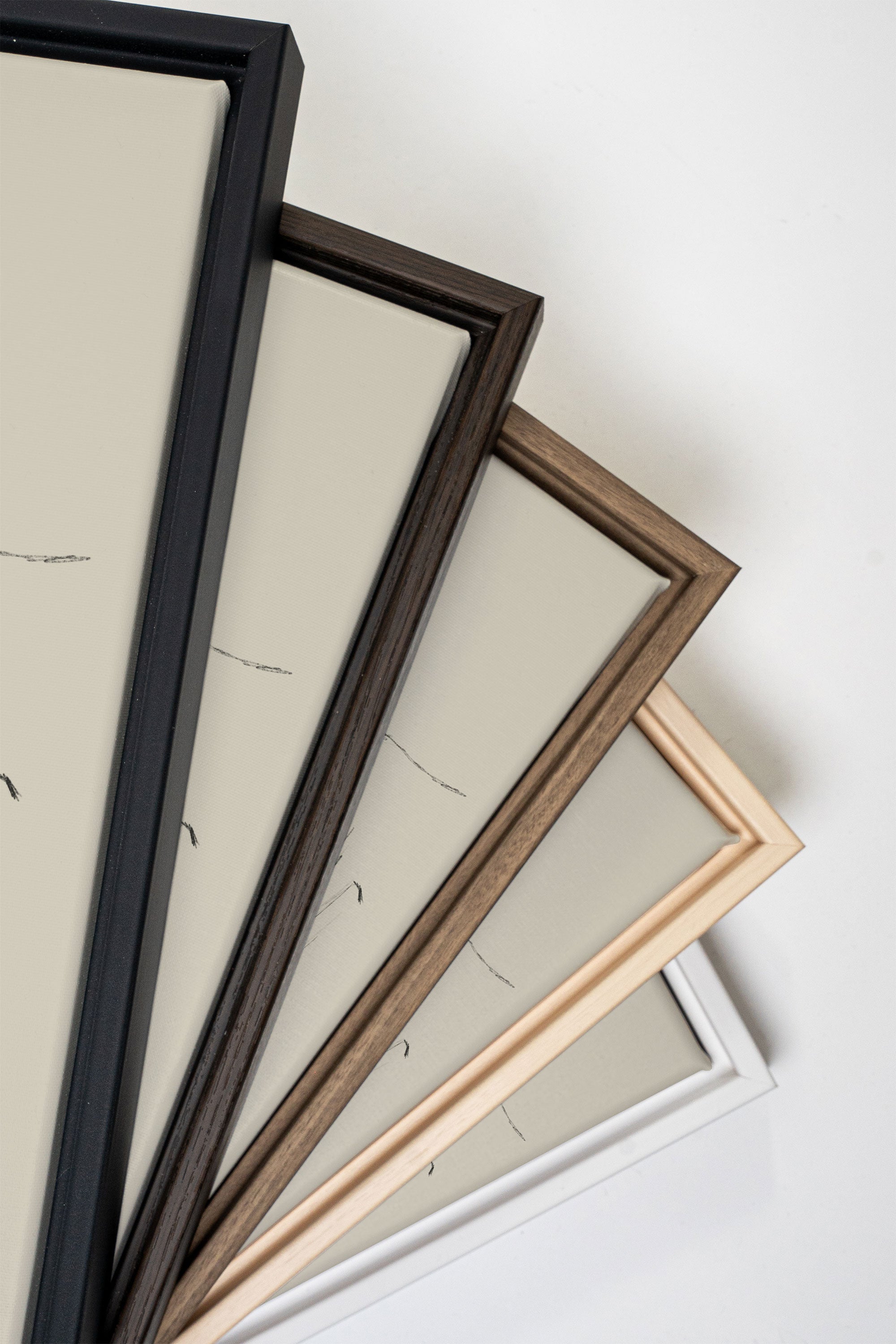 TIGES AUX VENT, Oeuvre sur toile étirée