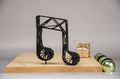 Eighth Note Tabletop Decor – Unique Grid Musical Note Sculpture - Modern and Bohemian Home Decor