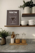 ESPRESSO MARTINI, Oeuvre sur toile étirée