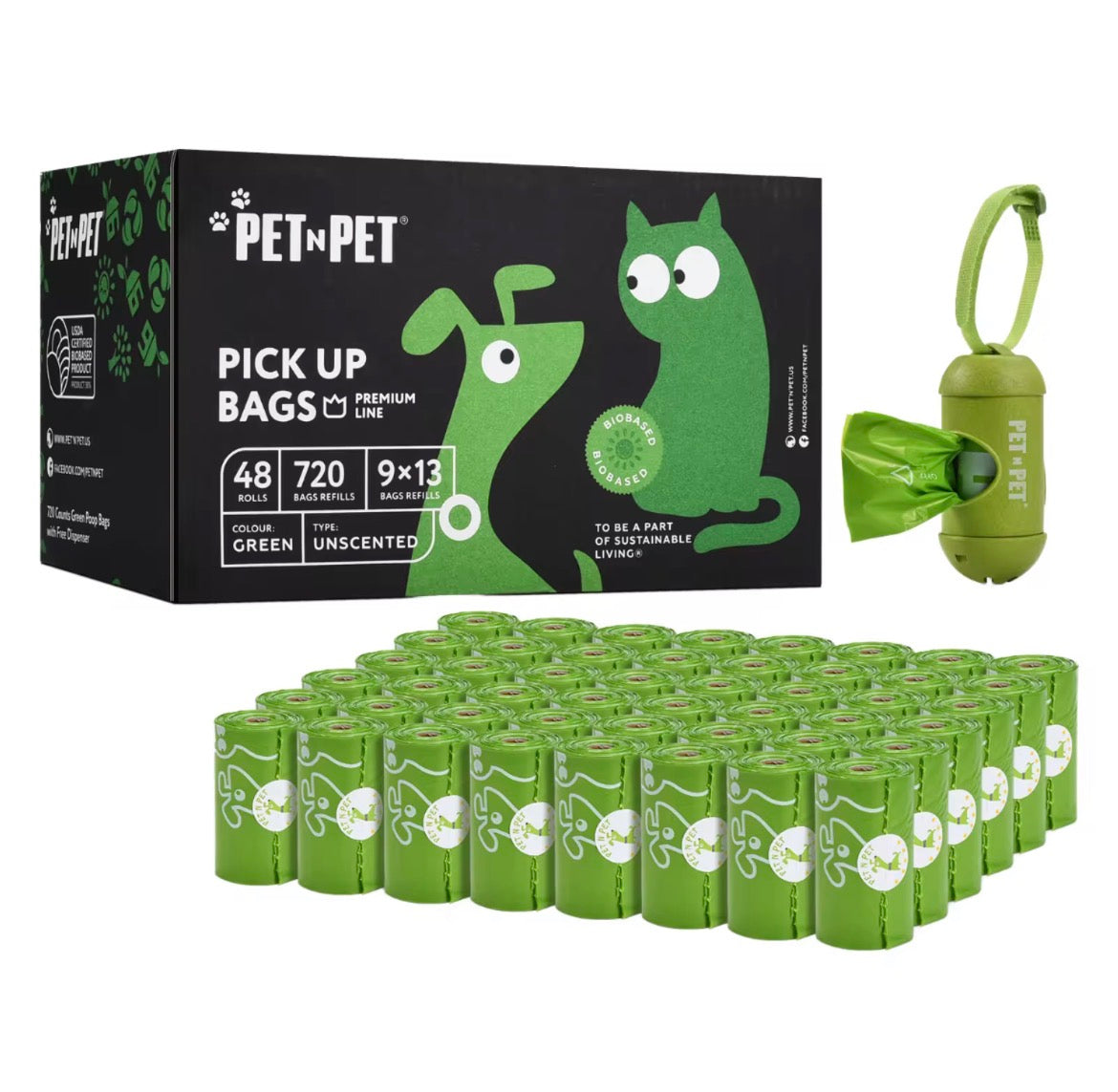 VELORA Dog Poop Bags — 120 Count (Copy)