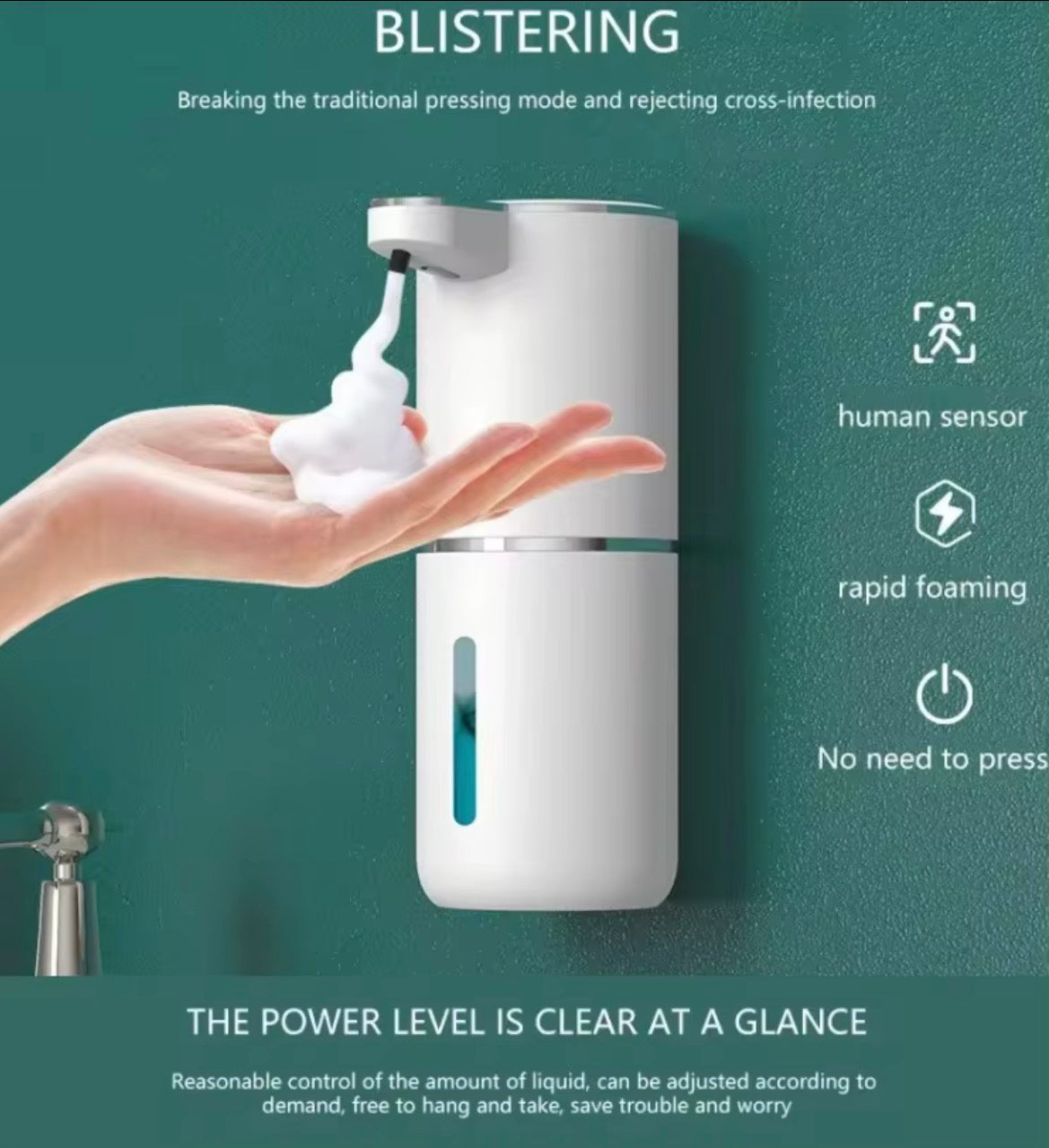 VELORA Automatic Foaming Soap Dispenser