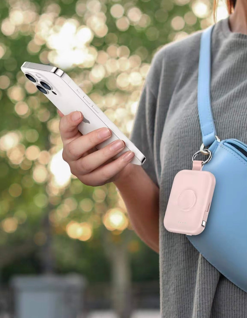 VELORA 5000mAh Multi-Device Power Bank — Wireless Charger for iPhone, Samsung, Watch & Headphones
