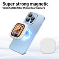 VELORA Wireless Rear Camera Monitor — 4" Screen for Vlog & Selfie with Magnetic Phone Holder