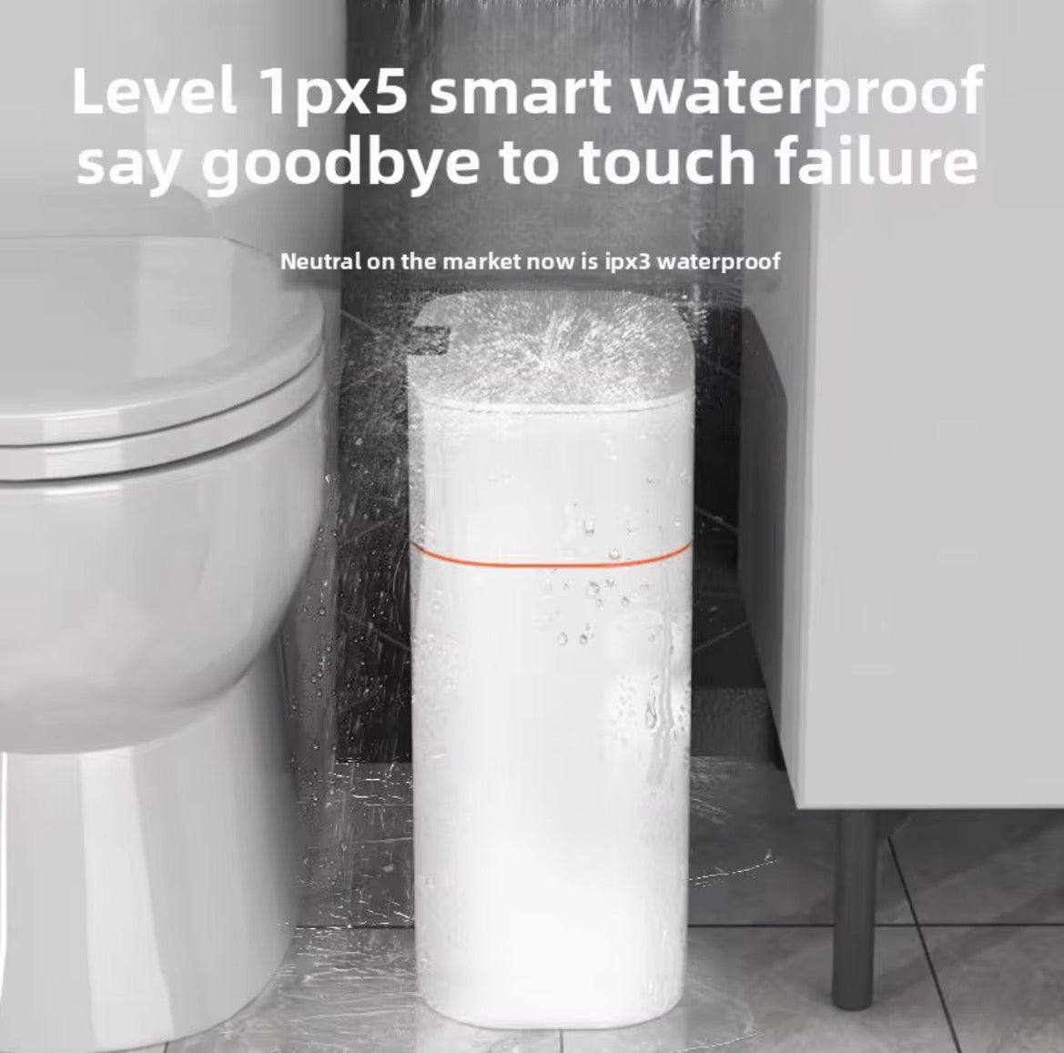 VELORA Smart Sensor Automatic Trash Can — 20L/50L Large Capacity