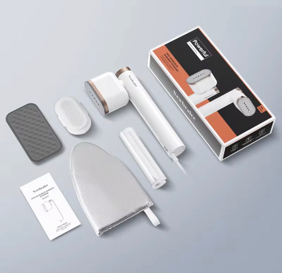 VELORA 1200W Fast Heating Electric Handheld Garment Steamer