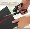 VELORA Laser Guided Sewing Scissors — Infrared Positioning Stainless Steel Needlework Shears