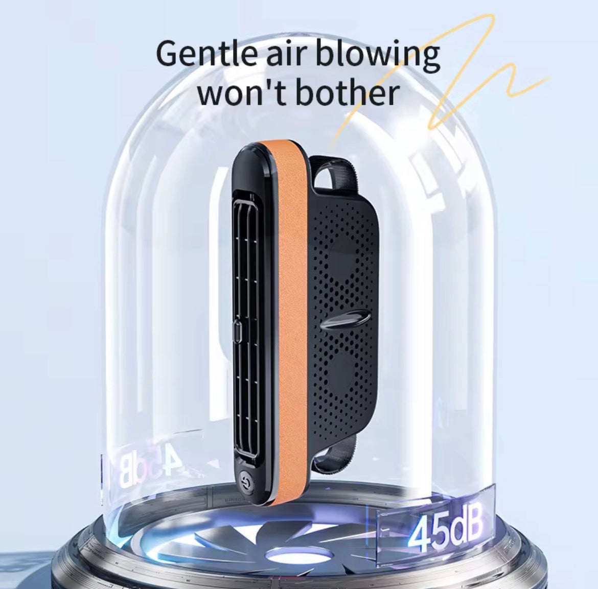 VELORA Dual Turbo Car Seat Back Fan