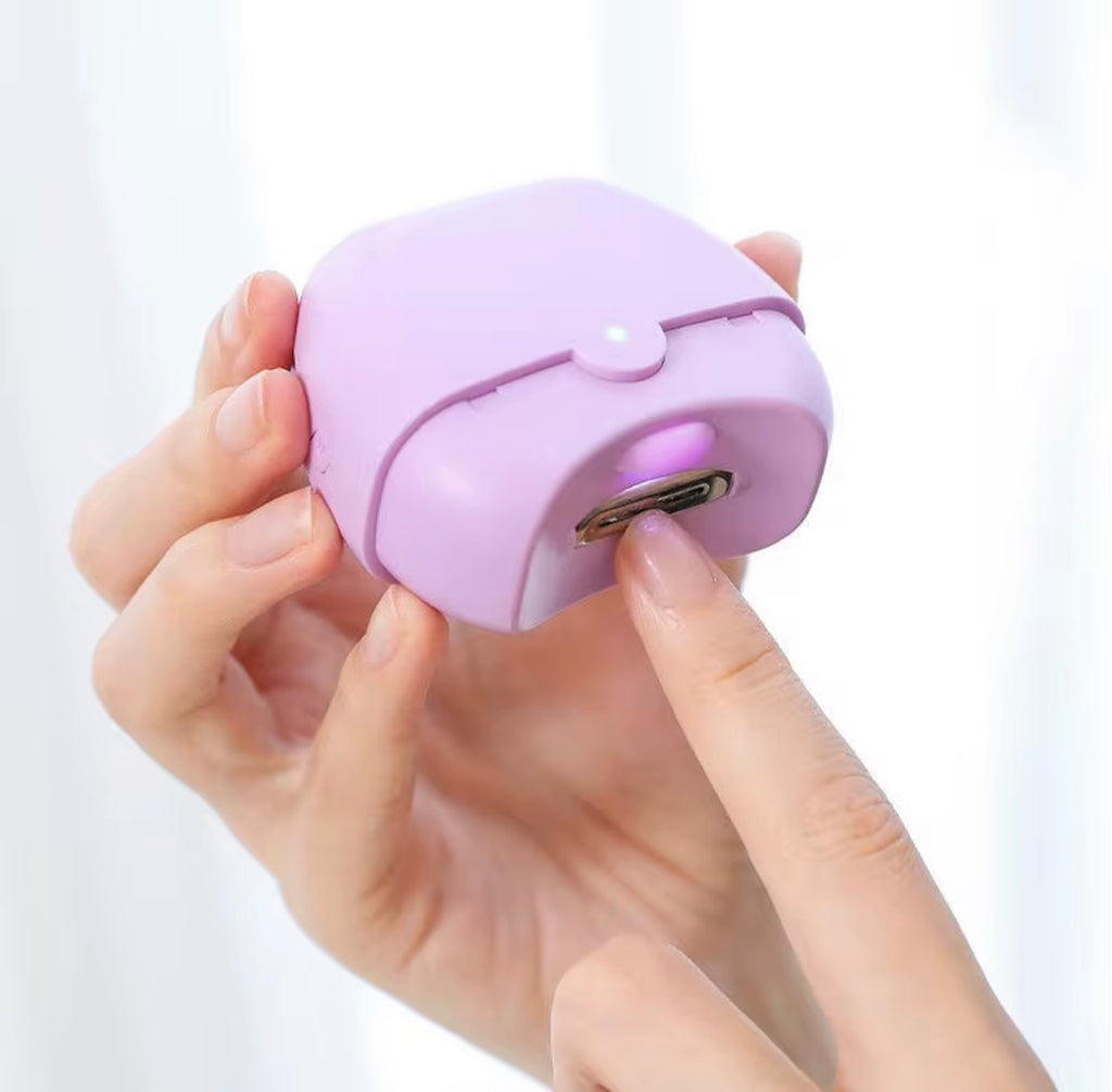VELORA Electric Automatic Nail Clipper 2-in-1 Trimmer & Grinder