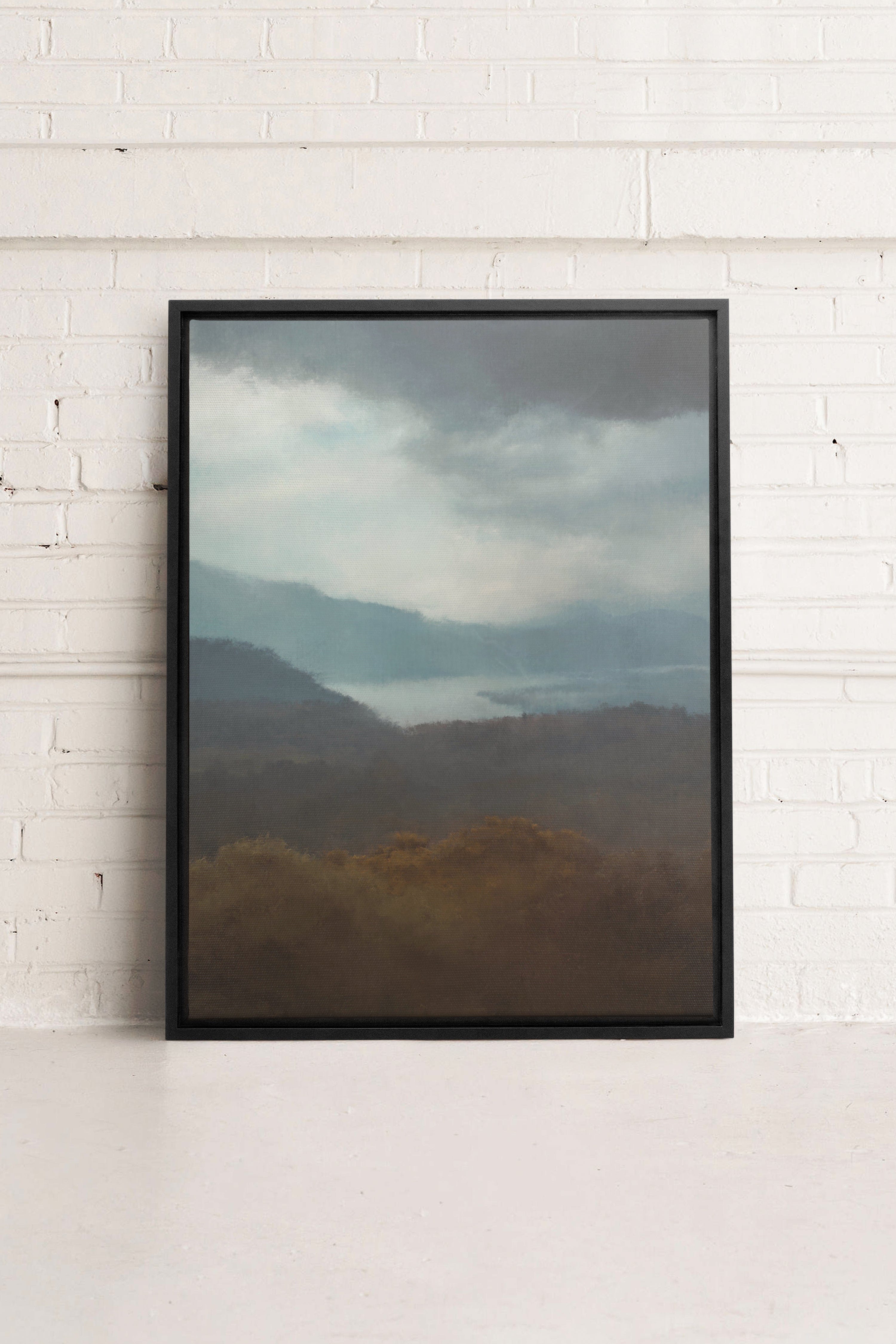 Release, Oeuvre sur toile étirée