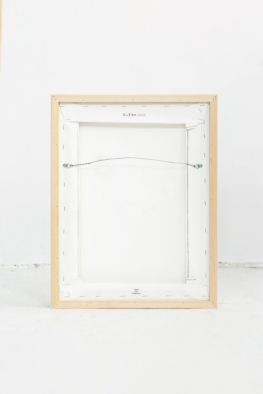RENARD, Oeuvre sur toile étirée