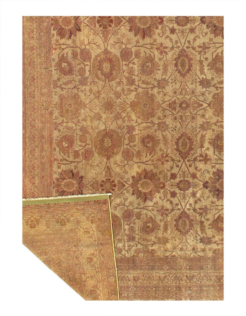 Canvello Fine Hand Antique Agra rug - 14'11'' X 17'7''