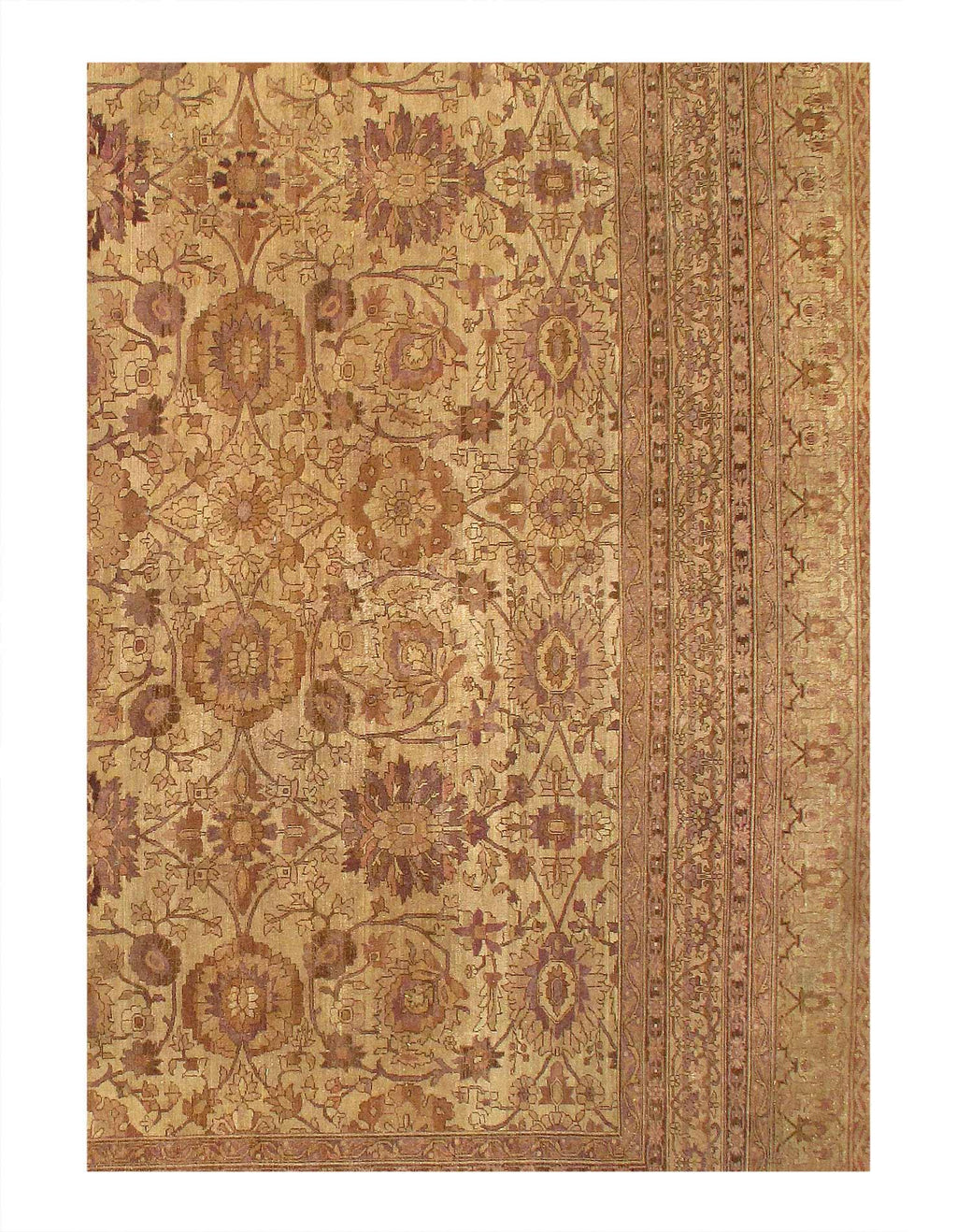 Canvello Fine Hand Antique Agra rug - 14'11'' X 17'7''
