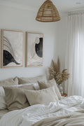MINIMALIST UNIVERSE DUO (2 Oeuvres sur toile étirée)